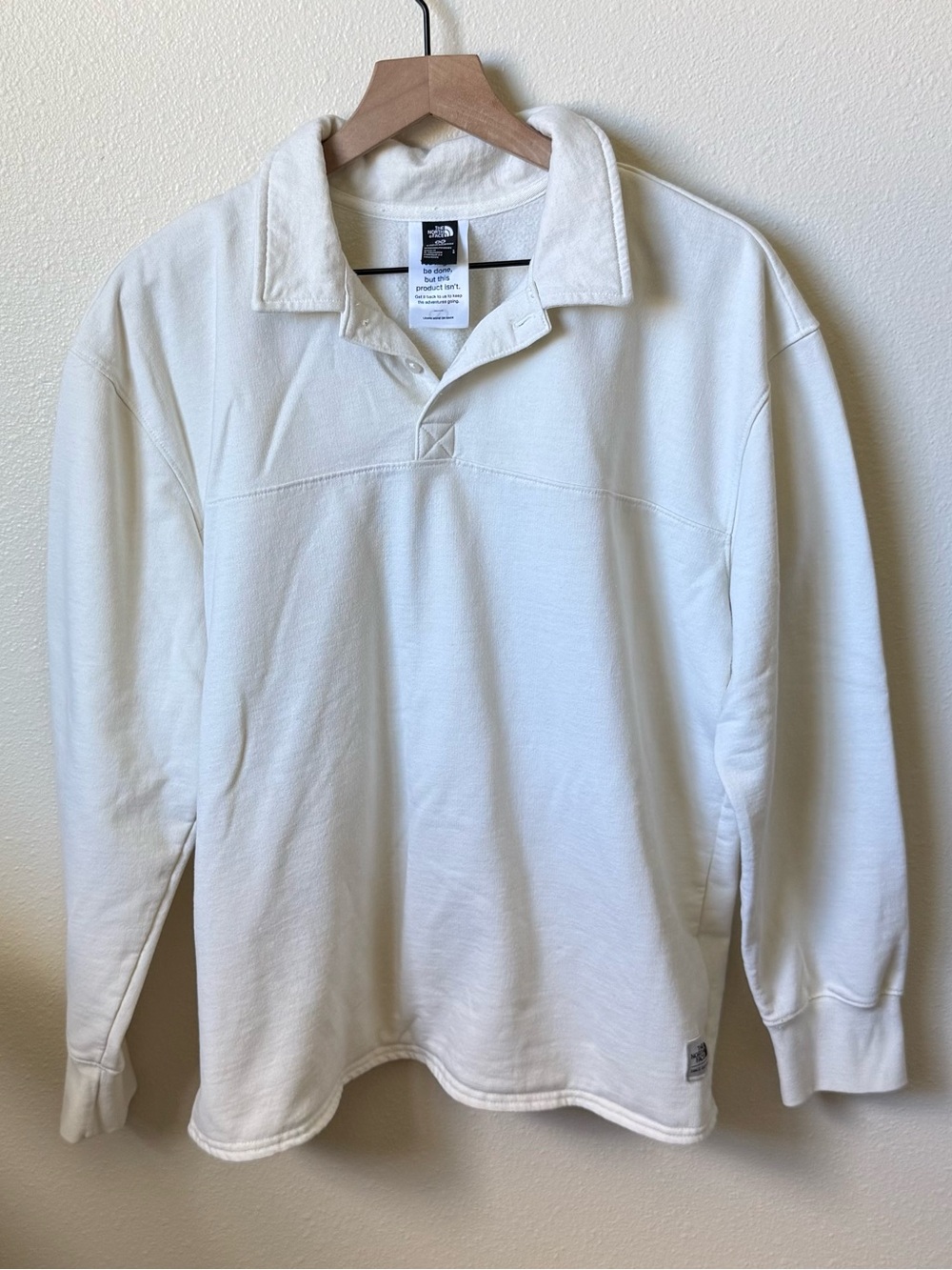 The North Face Women’s Cream Polo Sweatshirt
